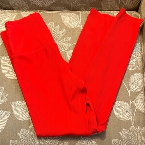 Vibrant Red Leggings